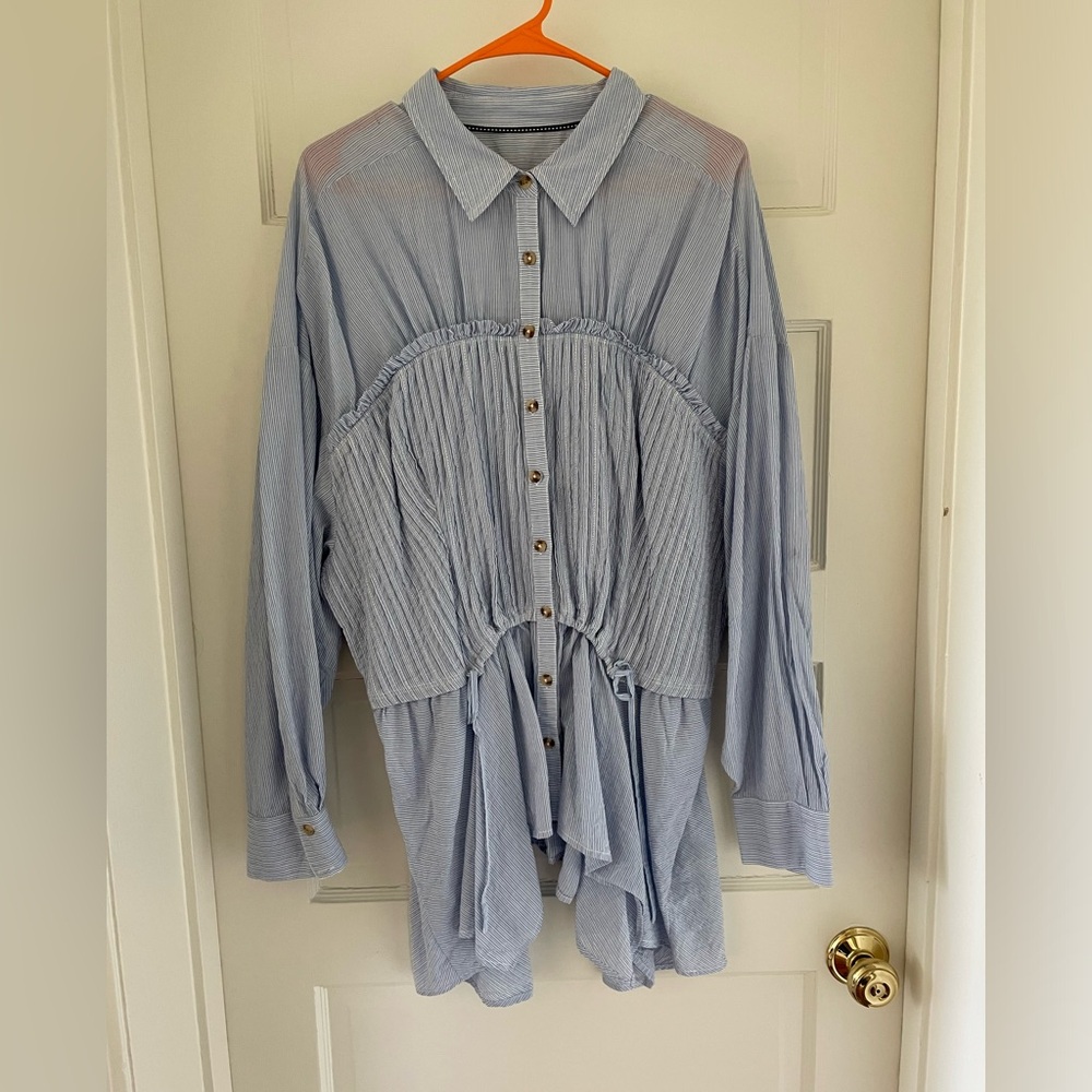 Button Down Blouse Size M-L